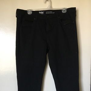 Black Mossimo Skinny Jeans size 16R